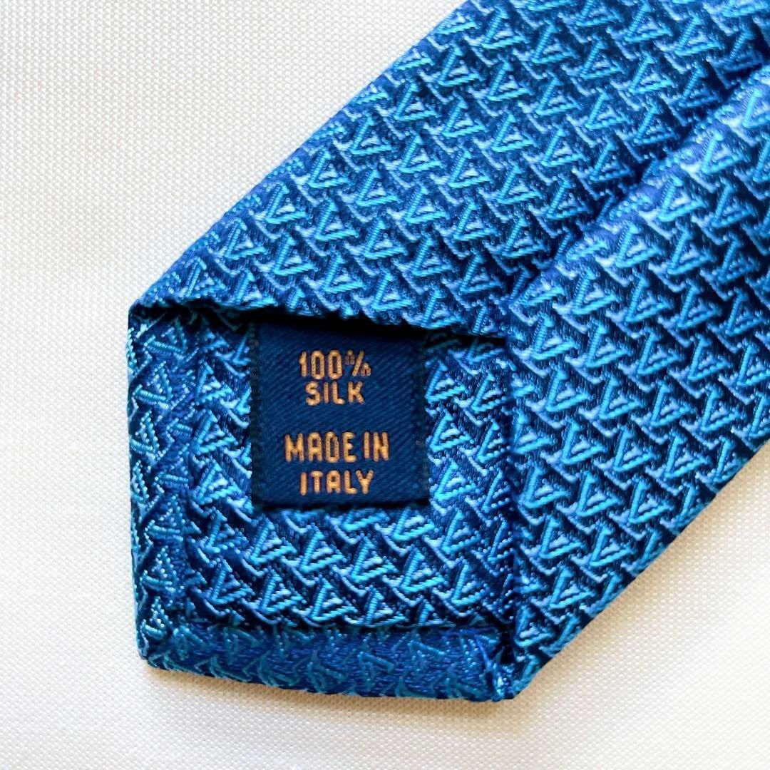 LOUIS VUITTON - 【極美品】ルイヴィトン LV総柄 ネクタイ LOUIS VUITTON - 【極美品】ルイヴィトン LV総柄 ネクタイ