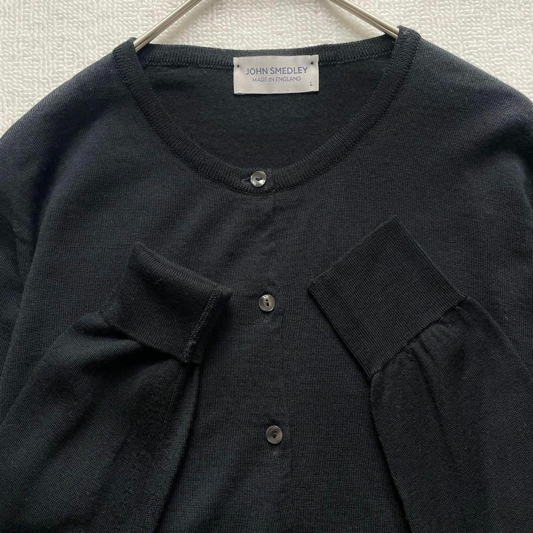 JOHN SMEDLEY - 【美品】ジョンスメドレー 洗える カーディガン JOHN SMEDLEY - 【美品】ジョンスメドレー 洗える カーディガン