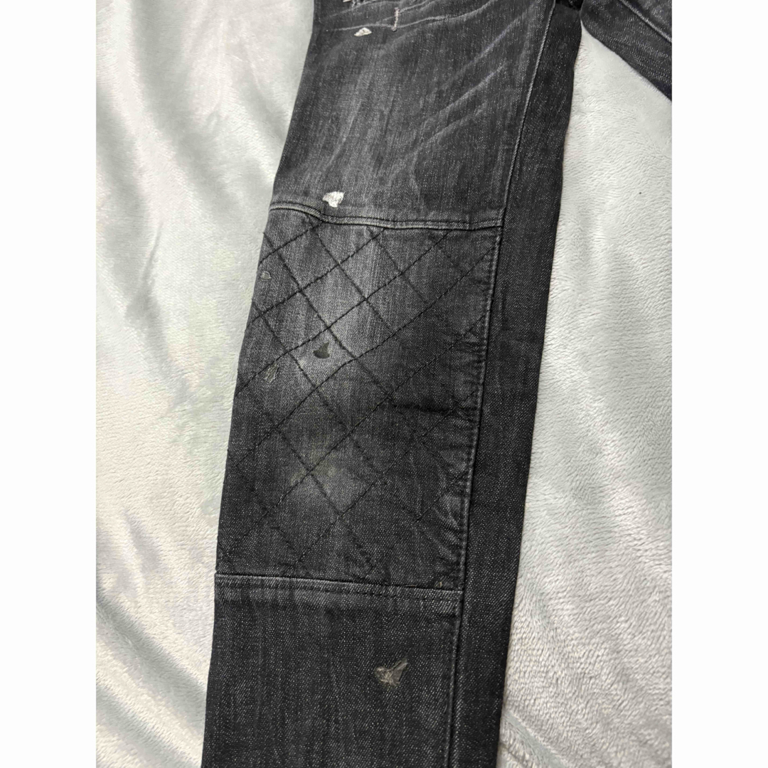 DSQUARED2 - DSQUARED2/スキニーデニム/34 ダメージ ジップの DSQUARED2 - DSQUARED2/スキニーデニム/34 ダメージ ジップの
