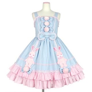 Angelic Pretty - Lyrical Bunny Parlorジャンパースカート Angelic Pretty - Lyrical Bunny Parlorジャンパースカート