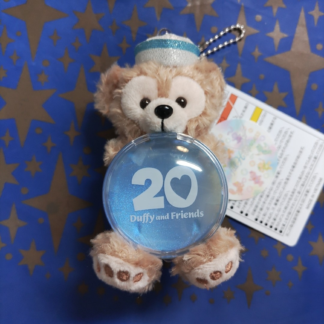 ダッフィー - ダッフィー☆20周年☆ぬいぐるみチャーム ダッフィー - ダッフィー☆20周年☆ぬいぐるみチャーム