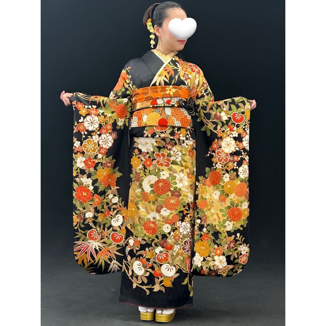 振袖フルセット 黒地 古典柄の通販 by fleur shop|ラクマ 振袖フルセット 黒地 古典柄の通販 by fleur shop|ラクマ