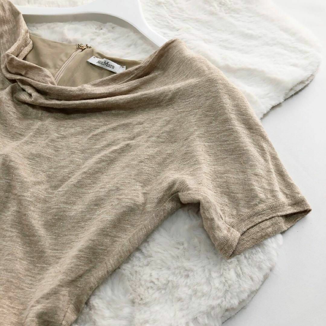 Max Mara - MaxMara*マックスマーラ リネン100%ワンピース Max Mara - MaxMara*マックスマーラ リネン100%ワンピース