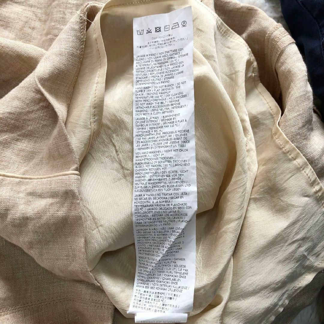 Max Mara - MaxMara*マックスマーラ リネン100%ワンピース Max Mara - MaxMara*マックスマーラ リネン100%ワンピース