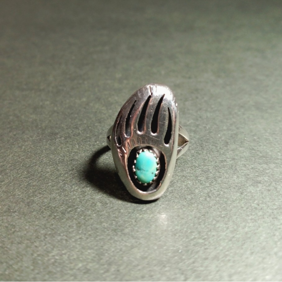 INDIAN JEWELRY - Sterling ターコイズ リング インディアン INDIAN JEWELRY - Sterling ターコイズ リング インディアン