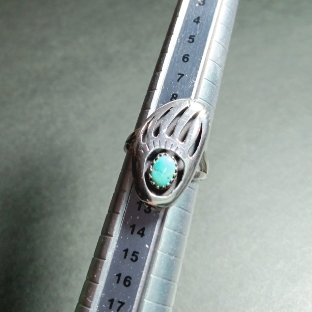 INDIAN JEWELRY - Sterling ターコイズ リング インディアン INDIAN JEWELRY - Sterling ターコイズ リング インディアン