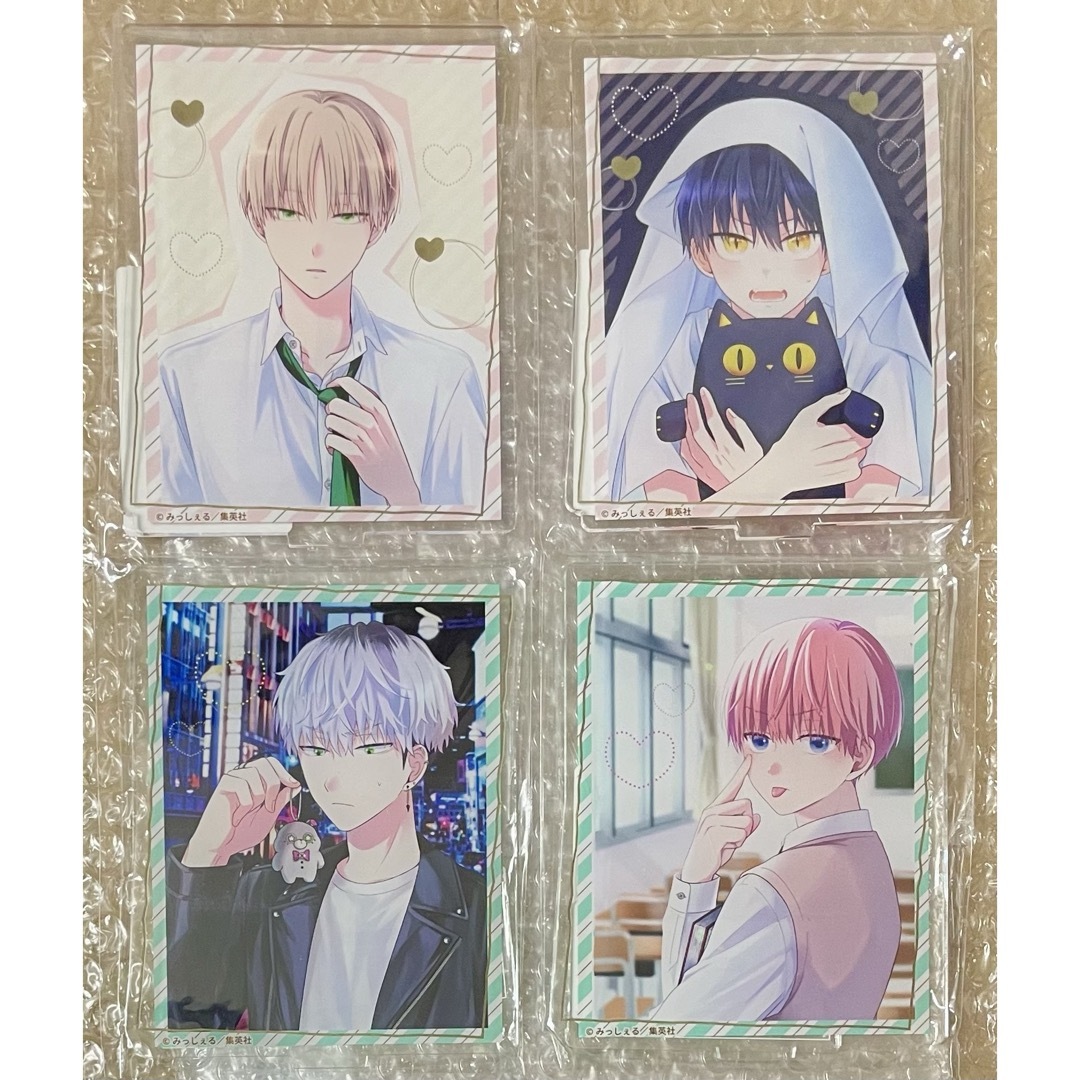 誰夢 アクスタ DMMスクラッチ セット エンタメ/ホビーの漫画(ボーイズラブ(BL))の商品写真