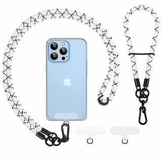 2way❣️スマホストラップ スマホホルダー ショルダー&リスト2本セット(ネックストラップ)