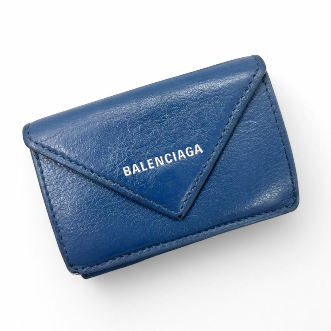 BALENCIAGA - BALENCIAGA バレンシアガ 三つ折り財布 コンパクト BALENCIAGA - BALENCIAGA バレンシアガ 三つ折り財布 コンパクト