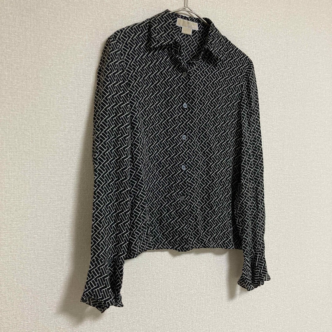 MICHAEL KORS - MICHAL KORS 長袖 ブラウス シルクシャツ 美品 MICHAEL KORS - MICHAL KORS 長袖 ブラウス シルクシャツ 美品