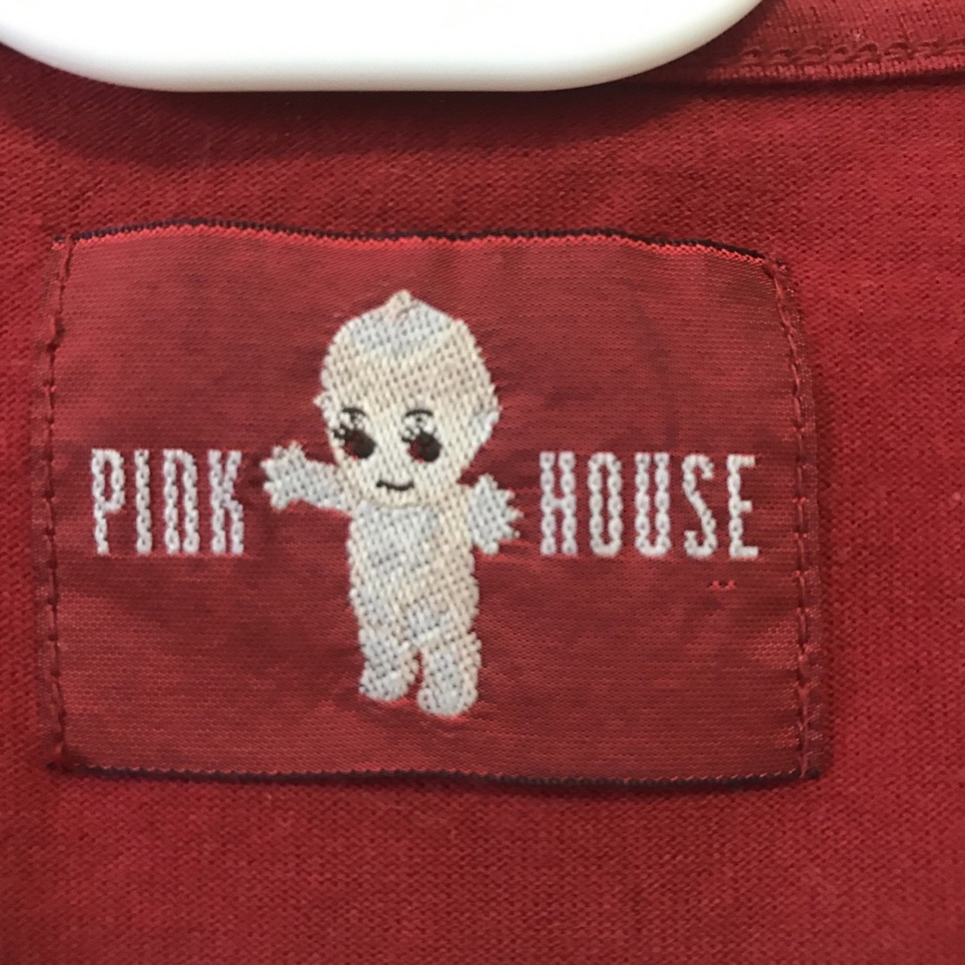 PINK HOUSE - ピンクハウス レア キューピー 赤 カットソーの PINK HOUSE - ピンクハウス レア キューピー 赤 カットソーの