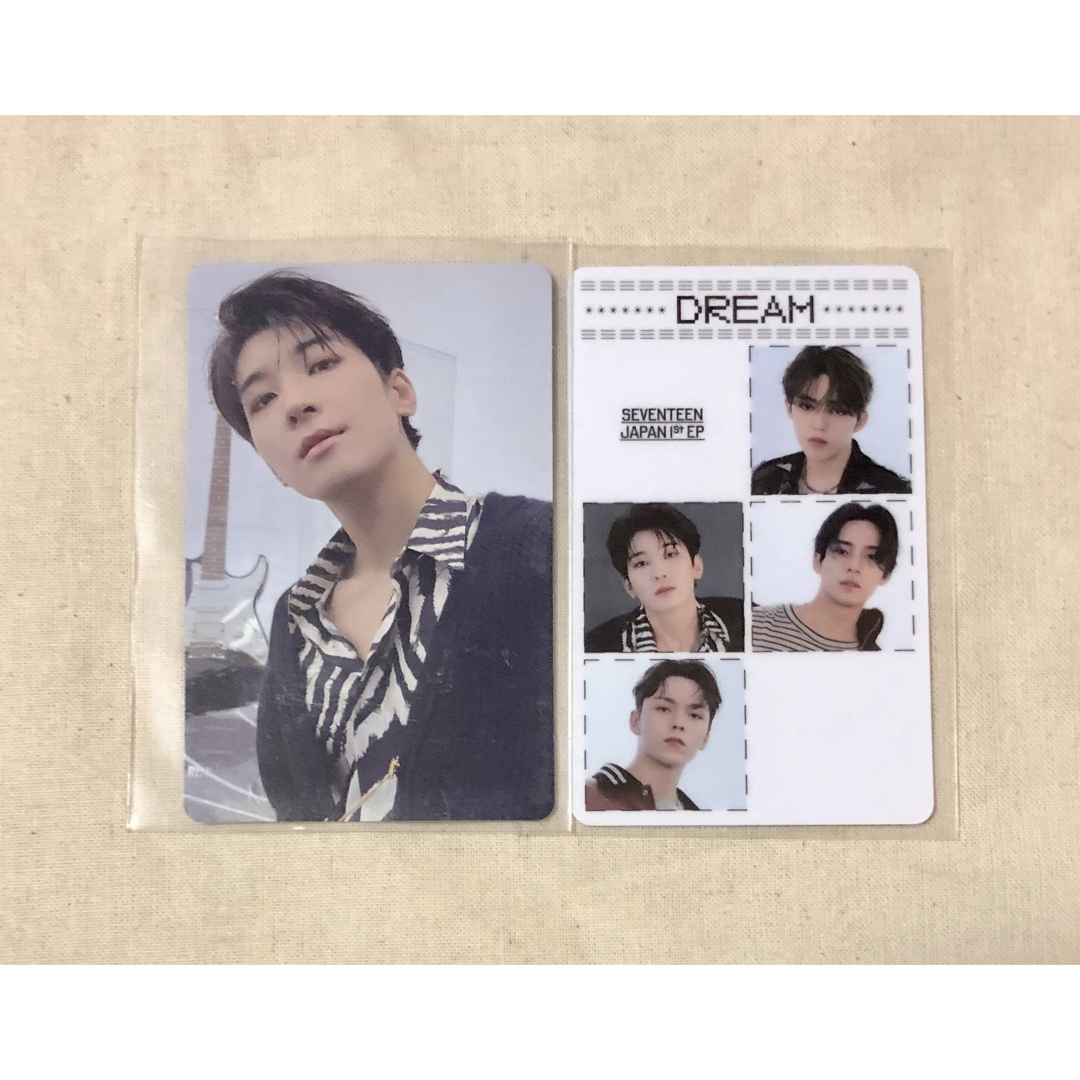 SEVENTEEN - SEVENTEEN DREAM ウォヌ D盤 トレカ Mカード ヒポチ SEVENTEEN - SEVENTEEN DREAM ウォヌ D盤 トレカ Mカード ヒポチ