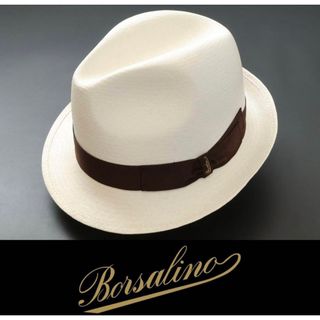 Borsalino - 2923◇ボルサリーノ◇高級パナマ帽◇62(実寸61 Borsalino - 2923◇ボルサリーノ◇高級パナマ帽◇62(実寸61
