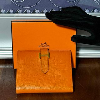 HERMES - HERMES エルメス ベアンスフレ 2つ折長財布 二つ折り HERMES - HERMES エルメス ベアンスフレ 2つ折長財布 二つ折り