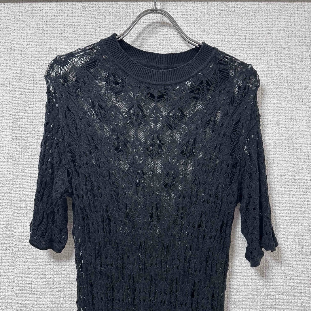 Ameri VINTAGE - Ameri Vintage アメリ CROCHET LONG KNIT Ameri VINTAGE - Ameri Vintage アメリ CROCHET LONG KNIT