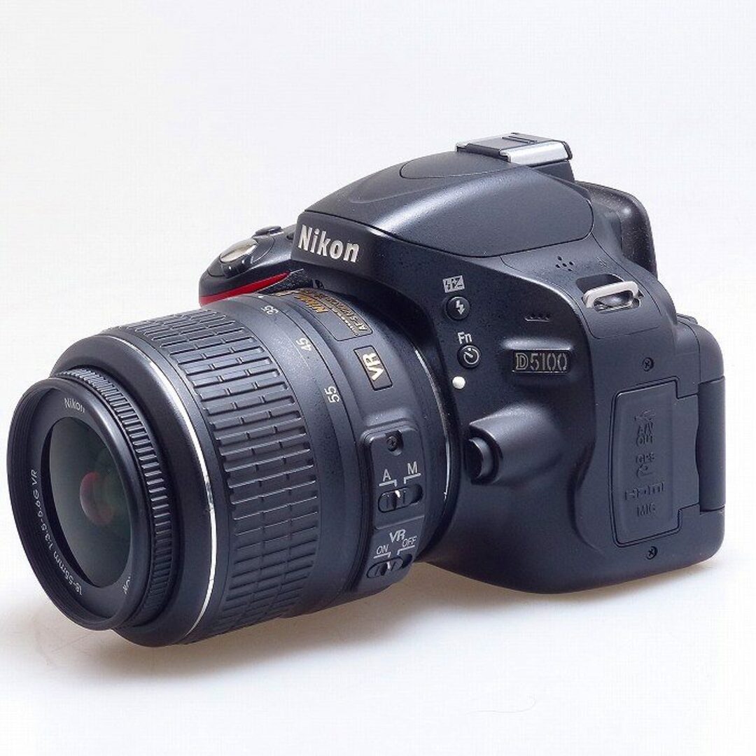 Nikon - 【中古】(ニコン) Nikon D5100 18-55VR レンズキットの Nikon - 【中古】(ニコン) Nikon D5100 18-55VR レンズキットの