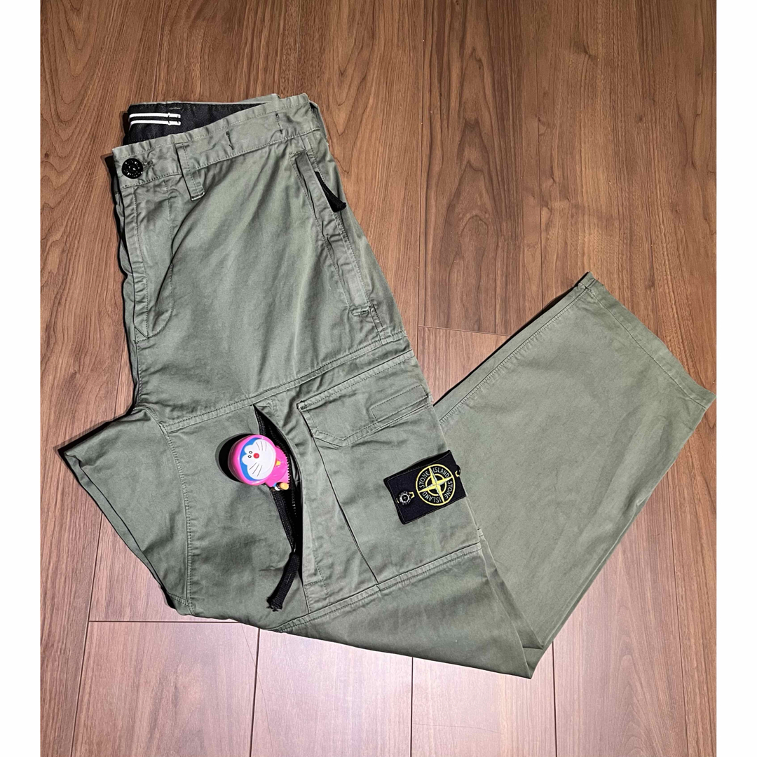 STONE ISLAND - stone island カーゴパンツ 春のカーキ3連発 STONE ISLAND - stone island カーゴパンツ 春のカーキ3連発