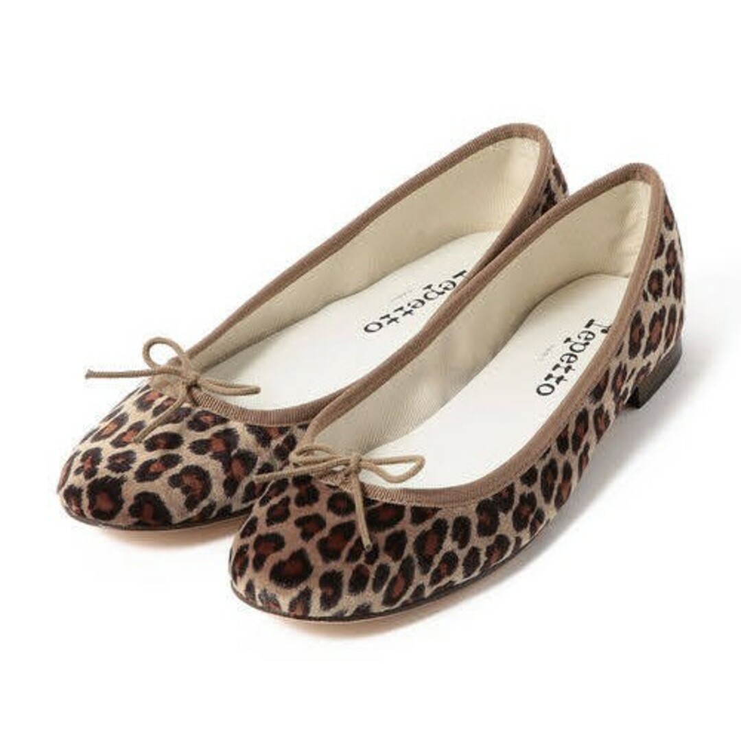 repetto - 【IENA別注】Repetto ベロア レオパード バレエ repetto - 【IENA別注】Repetto ベロア レオパード バレエ