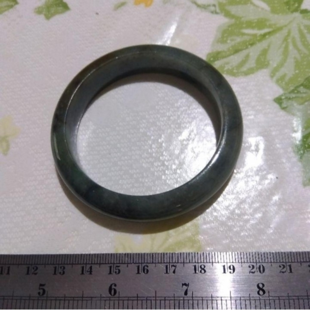 ♢ミャンマー翡翠 バングル 透明 無着色♢(内直径 58mm)幅 ♢ミャンマー翡翠 バングル 透明 無着色♢(内直径 58mm)幅