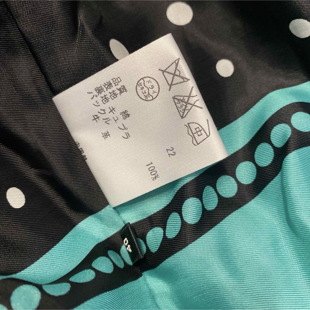 Paul Smith - ポールスミス ブラック トレンチコート ドット柄 Paul Smith - ポールスミス ブラック トレンチコート ドット柄