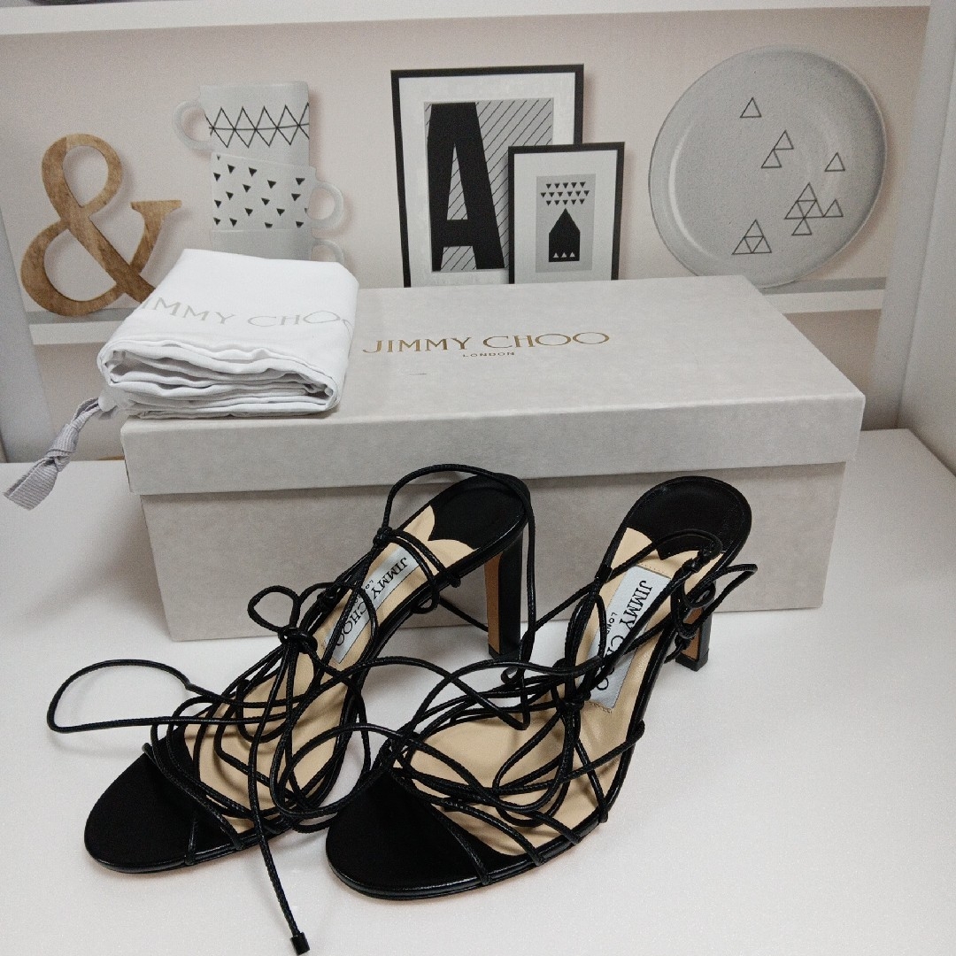 JIMMY CHOO - 美品!JIMMY CHOO ジミーチュウ◇レースストラップ JIMMY CHOO - 美品!JIMMY CHOO ジミーチュウ◇レースストラップ