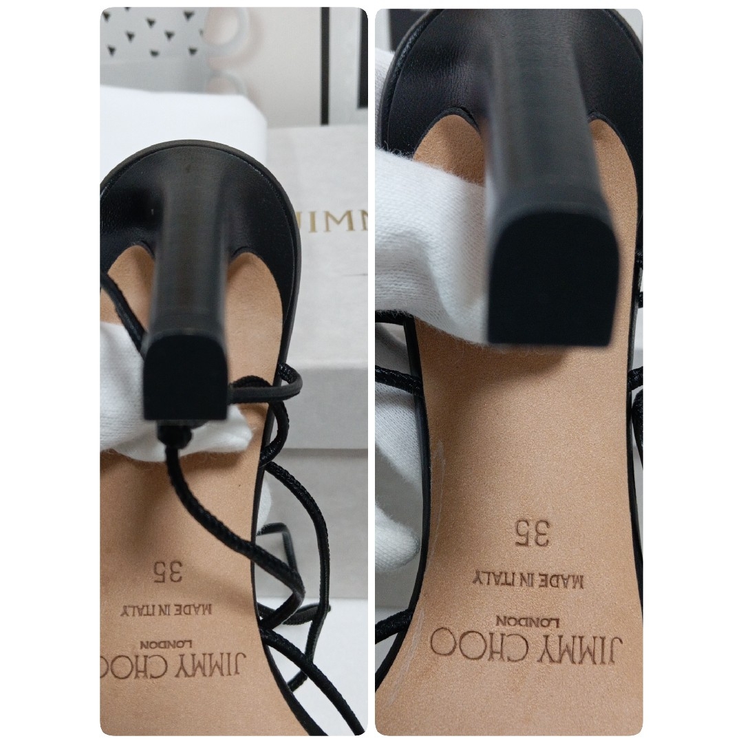 JIMMY CHOO - 美品!JIMMY CHOO ジミーチュウ◇レースストラップ JIMMY CHOO - 美品!JIMMY CHOO ジミーチュウ◇レースストラップ