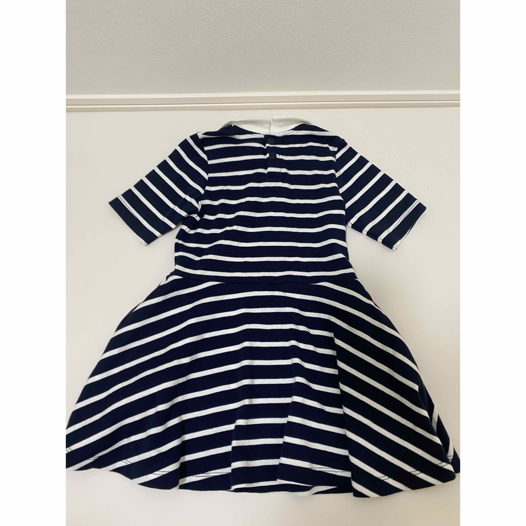 PETIT BATEAU - 新品未使用 プチバトー ボーダー ネイビー 半袖 PETIT BATEAU - 新品未使用 プチバトー ボーダー ネイビー 半袖
