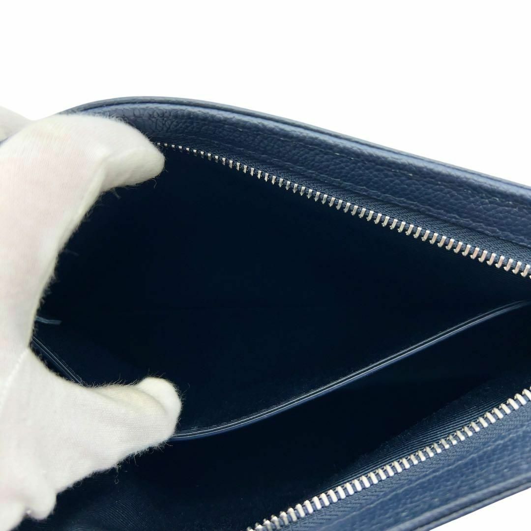 Dunhill - 【最高峰美品】ダンヒル レザー クラッチバッグ Dunhill - 【最高峰美品】ダンヒル レザー クラッチバッグ