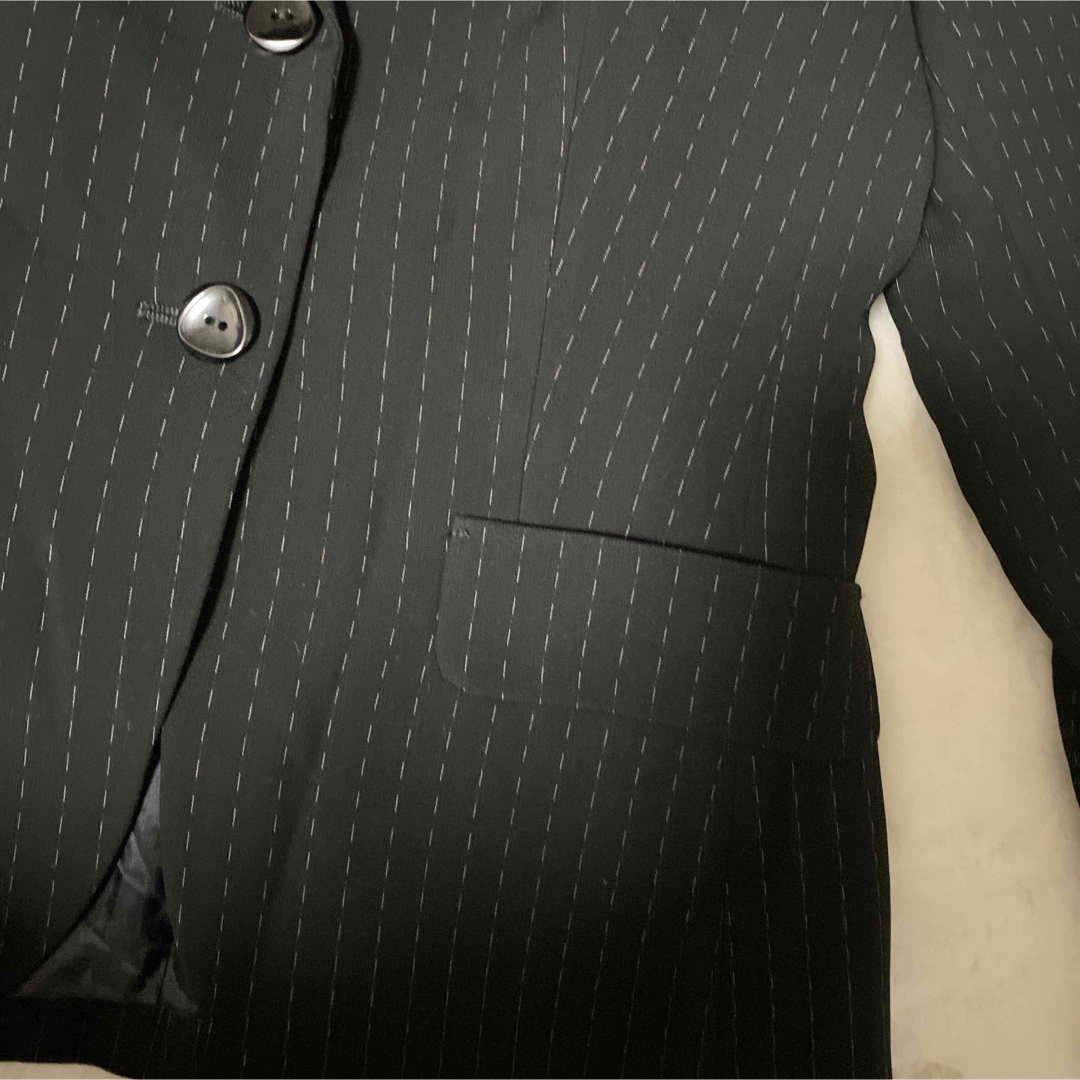 Max Mara - マックスマーラ ブラック ストライプ テーラード Max Mara - マックスマーラ ブラック ストライプ テーラード