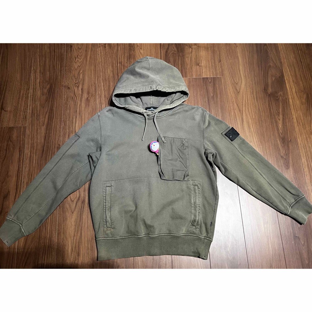 STONE ISLAND - stone island パーカー 春のカーキ3連発shadow STONE ISLAND - stone island パーカー 春のカーキ3連発shadow