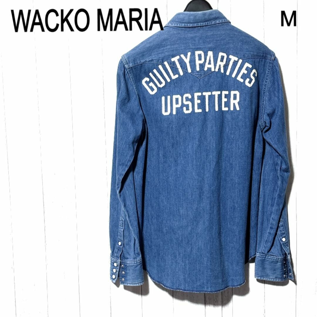 WACKO MARIA - ワコマリア デニムシャツ WACKO MARIA ウエスタン WACKO MARIA - ワコマリア デニムシャツ WACKO MARIA ウエスタン