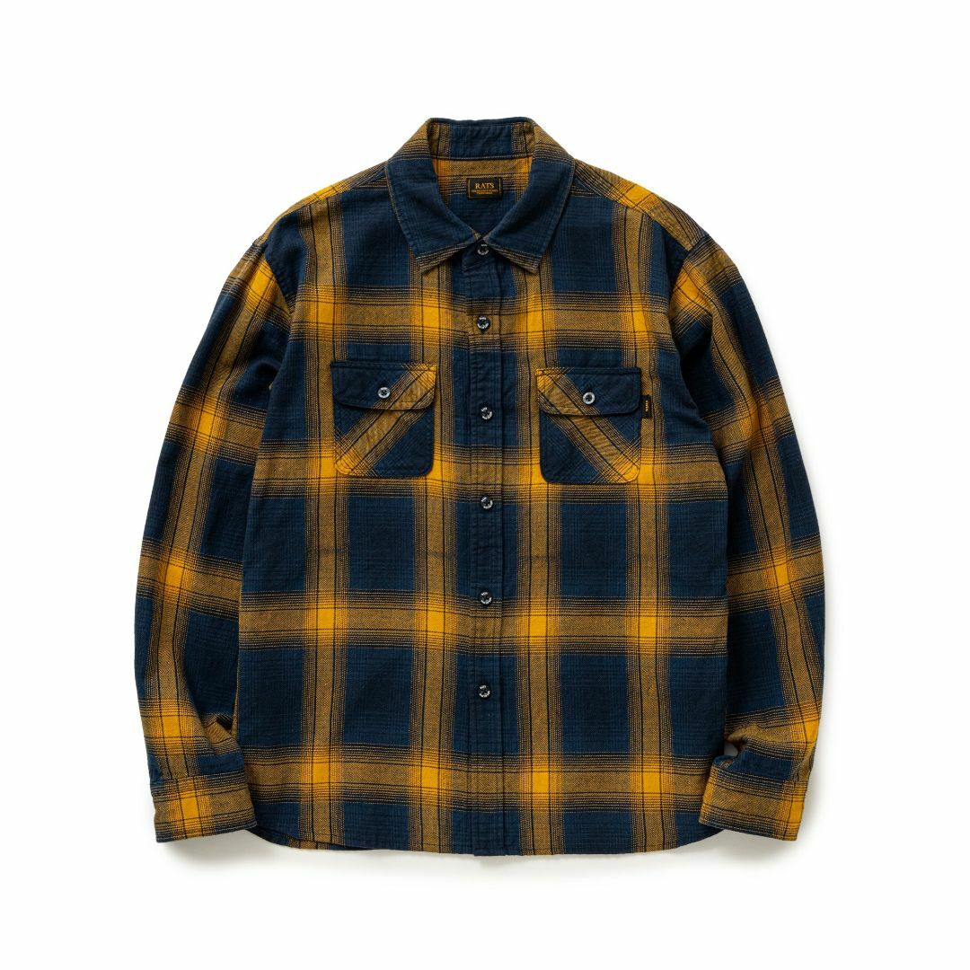 RATS - キムタク 私物 RATS COTTON LINEN CHECK SHIRTの通販 by RATS - キムタク 私物 RATS COTTON LINEN CHECK SHIRTの通販 by