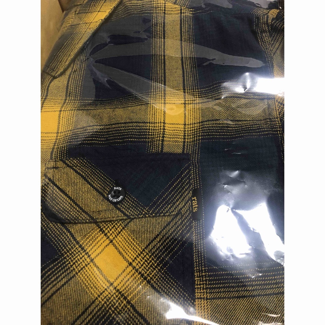 RATS - キムタク 私物 RATS COTTON LINEN CHECK SHIRTの通販 by RATS - キムタク 私物 RATS COTTON LINEN CHECK SHIRTの通販 by