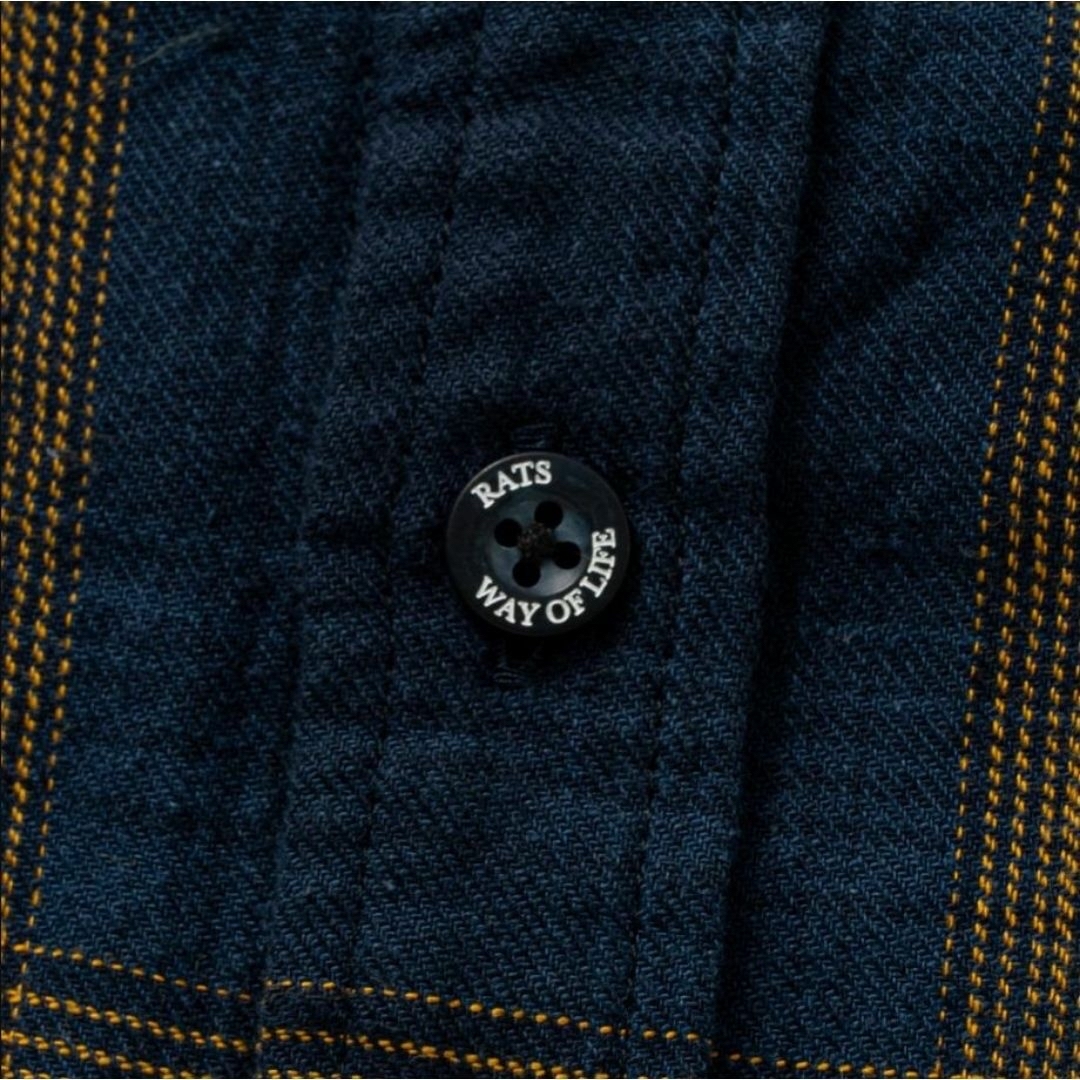 RATS - キムタク 私物 RATS COTTON LINEN CHECK SHIRTの通販 by RATS - キムタク 私物 RATS COTTON LINEN CHECK SHIRTの通販 by