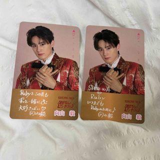 SHOW-WA 向山毅 TTカード(アイドルグッズ)
