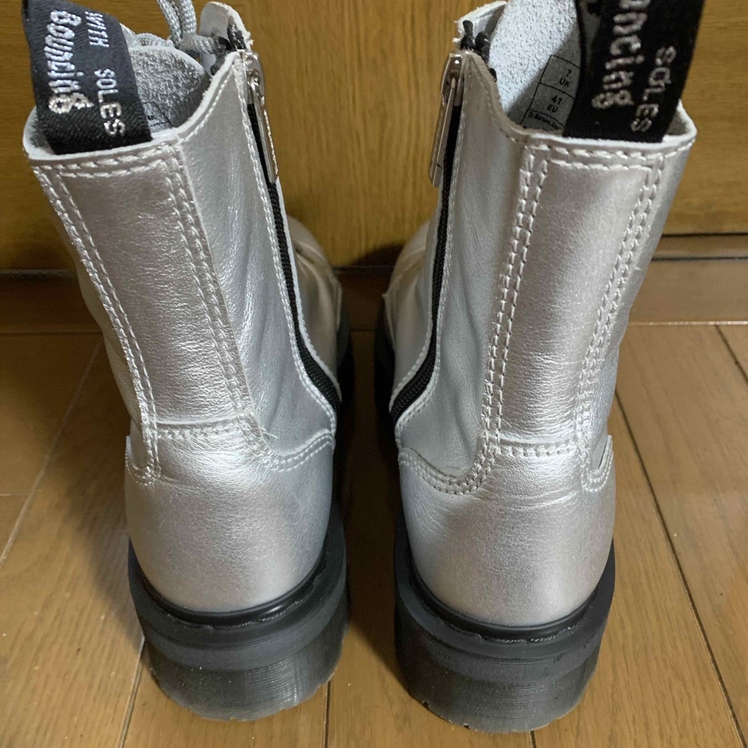 Dr.Martens - ドクターマーチン Dr.Martens UK7 シルバーの通販 Dr.Martens - ドクターマーチン Dr.Martens UK7 シルバーの通販