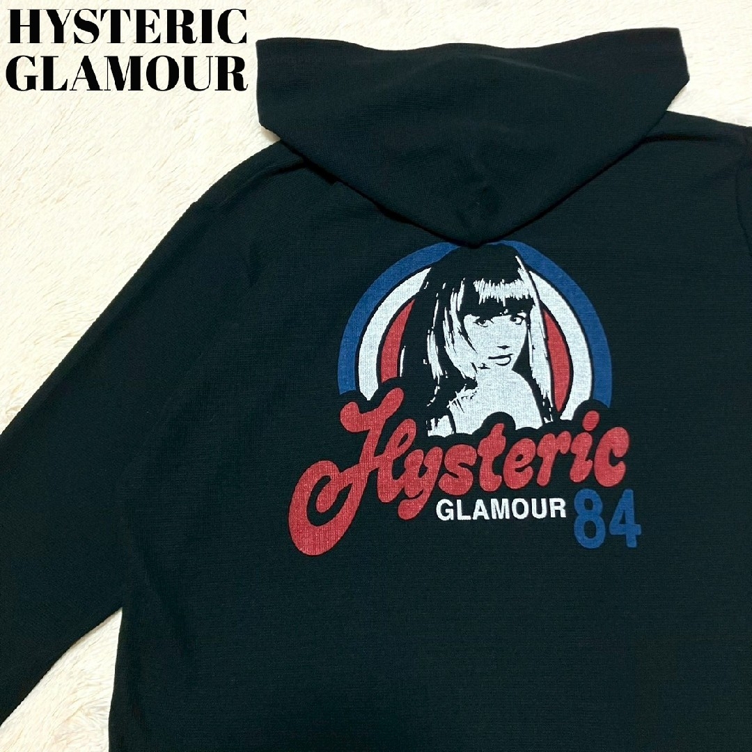 HYSTERIC GLAMOUR - 極美品✨️ HYSTERIC GLAMOUR ジップアップ HYSTERIC GLAMOUR - 極美品✨️ HYSTERIC GLAMOUR ジップアップ