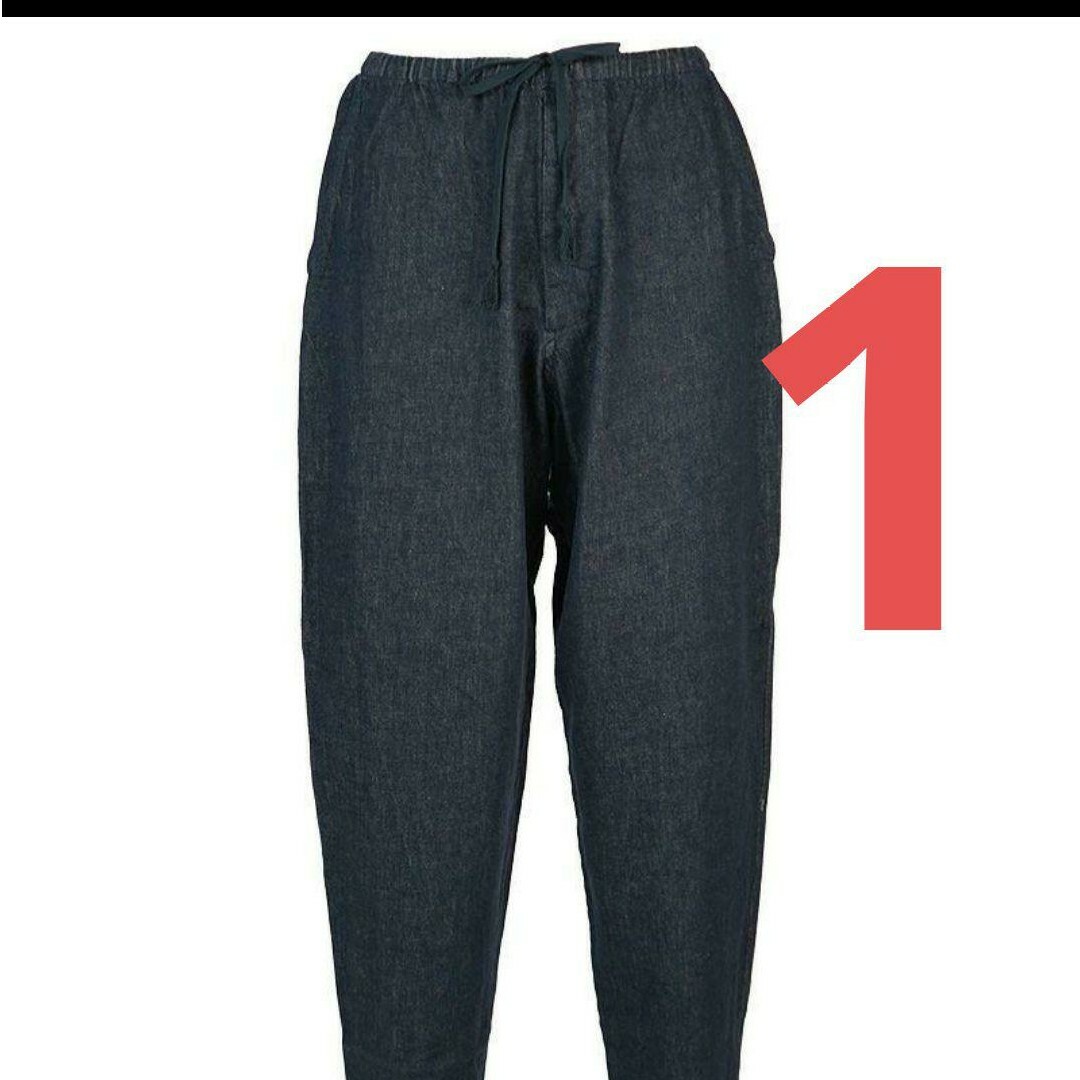 COMOLI - COMOLI 25SS ネイビーデニム テーパードパンツ 1の通販 COMOLI - COMOLI 25SS ネイビーデニム テーパードパンツ 1の通販