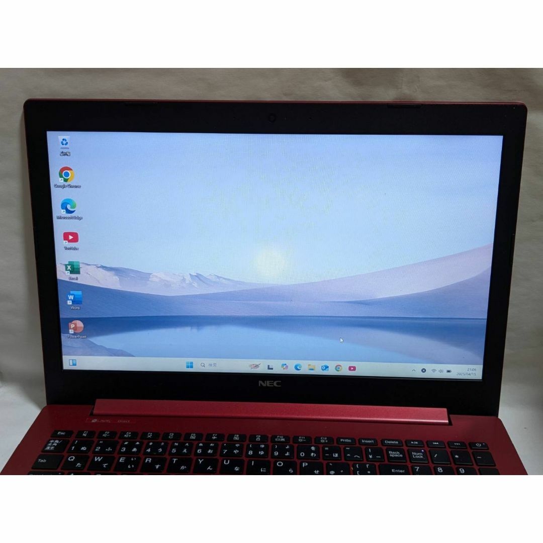 NEC - NEC Lavie PC-GN11ENRD 赤 SSD WIN11 Officeの通販 by NEC - NEC Lavie PC-GN11ENRD 赤 SSD WIN11 Officeの通販 by