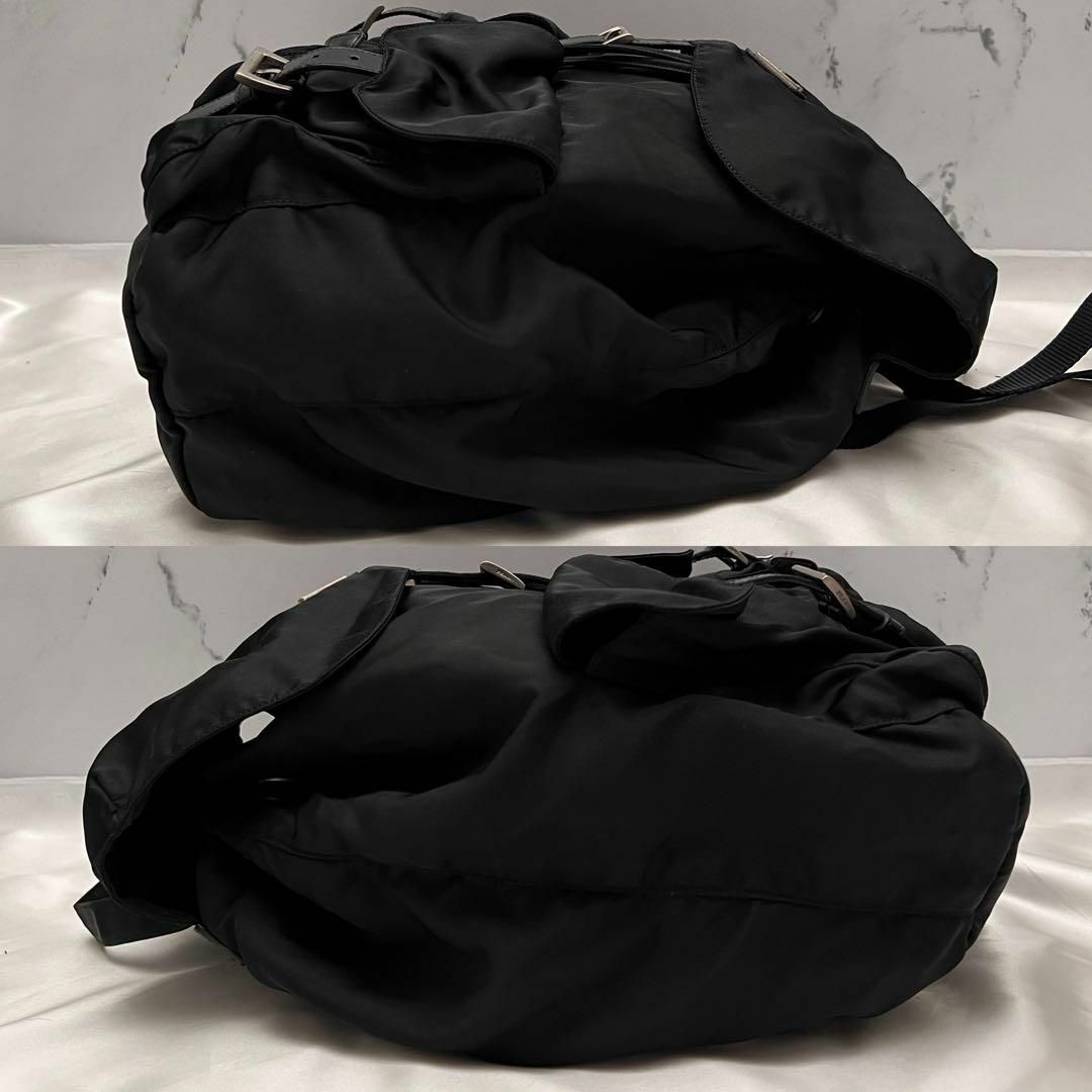 PRADA - ✨定番・極美品✨プラダ 巾着リュック 三角プレート PRADA - ✨定番・極美品✨プラダ 巾着リュック 三角プレート