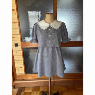 evelyn - evelyn ビジューツイードOPの通販 by R's shop evelyn - evelyn ビジューツイードOPの通販 by R's shop