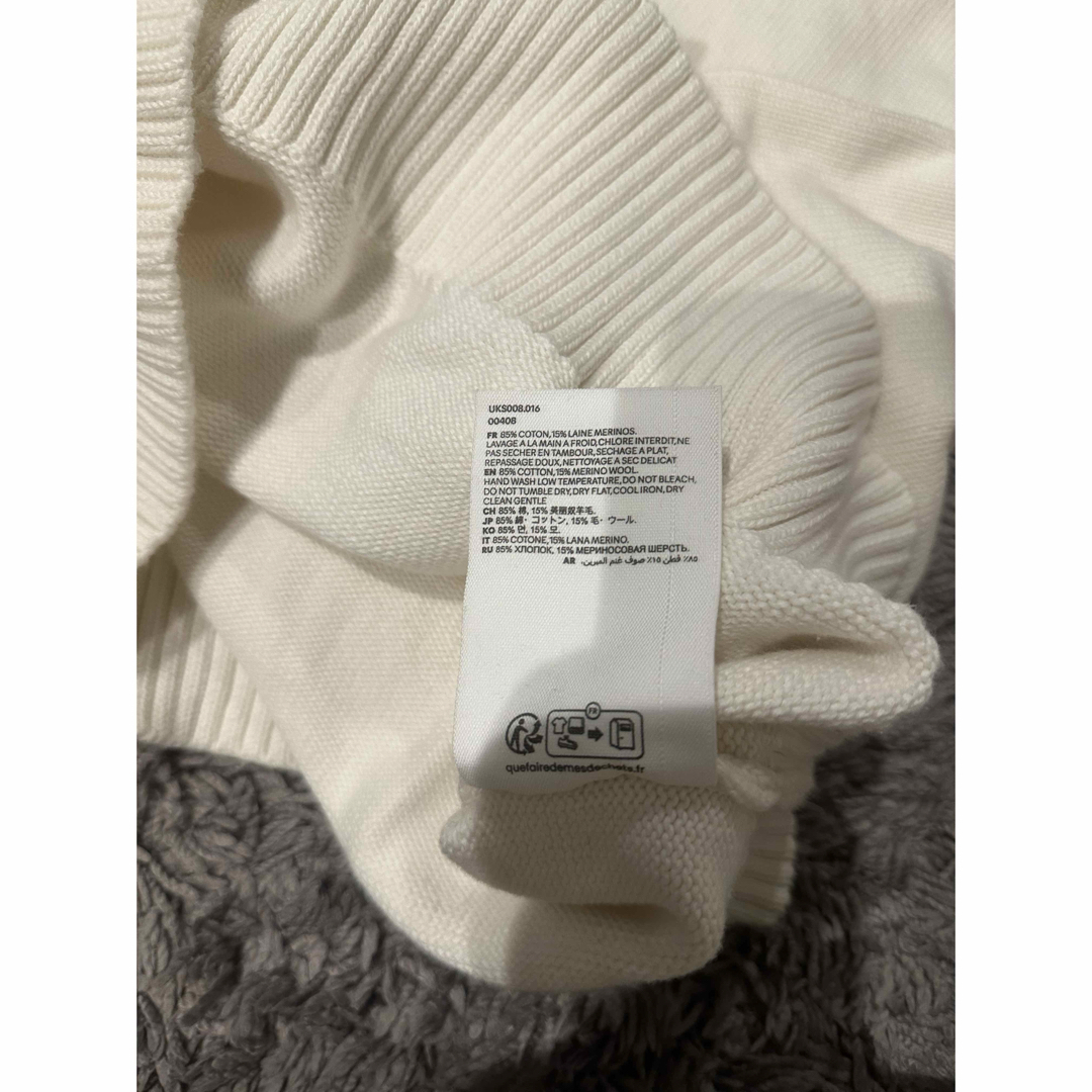 ami - Ami paris ミニロゴ ニットセーターの通販 by kyam's shop ami - Ami paris ミニロゴ ニットセーターの通販 by kyam's shop