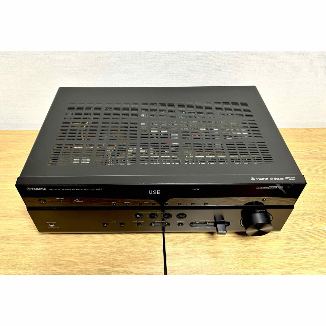 ヤマハ - 【美品】YAMAHA ヤマハ AVレシーバー RX-V473 ブラック ヤマハ - 【美品】YAMAHA ヤマハ AVレシーバー RX-V473 ブラック
