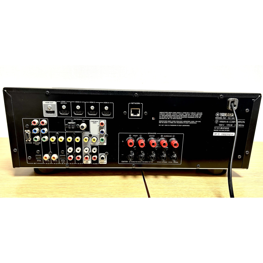ヤマハ - 【美品】YAMAHA ヤマハ AVレシーバー RX-V473 ブラック ヤマハ - 【美品】YAMAHA ヤマハ AVレシーバー RX-V473 ブラック