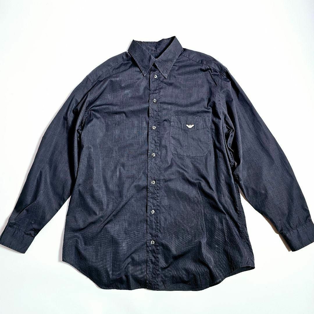 EMPORIO ARMANI - 【美品】エンポリオアルマーニ シャツ 長袖 EMPORIO ARMANI - 【美品】エンポリオアルマーニ シャツ 長袖