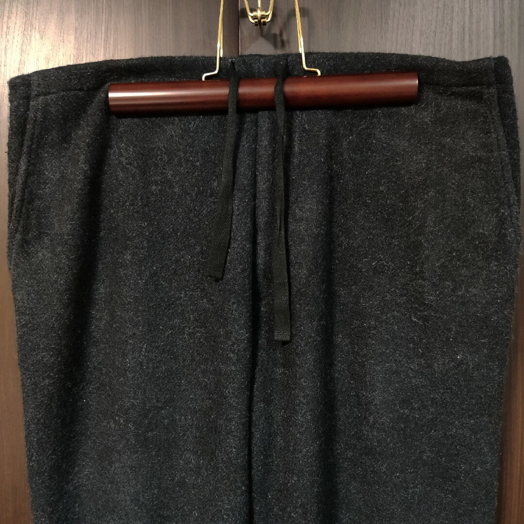 COMOLI - COMOLI シルクモッサドローストリングパンツ 1の通販 COMOLI - COMOLI シルクモッサドローストリングパンツ 1の通販