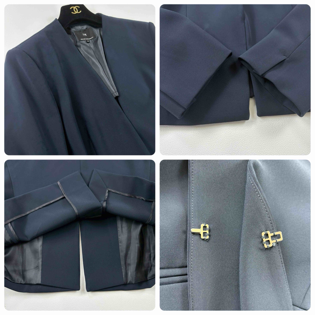 23区 - 美品✨23区 ノーカラー セットアップ パンツスーツ 23区 - 美品✨23区 ノーカラー セットアップ パンツスーツ