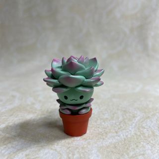 タニクの妖精　マスコットフィギュア　多肉　植物　盆栽　観葉植物　サボテン　(キャラクターグッズ)
