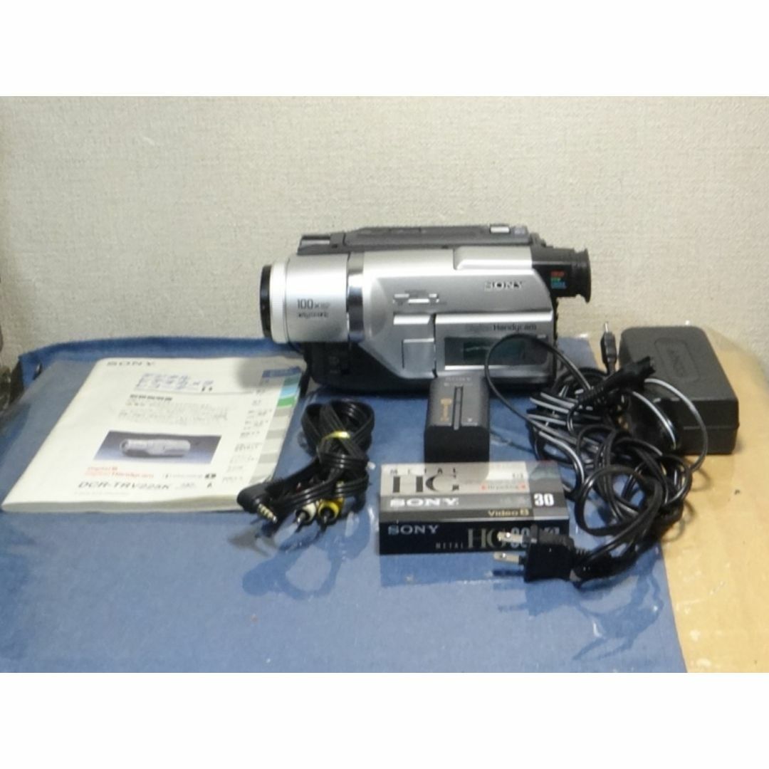SONY - 8ミリビデオ動作デジタル8カメラDCR-TRV225送料無料30の SONY - 8ミリビデオ動作デジタル8カメラDCR-TRV225送料無料30の