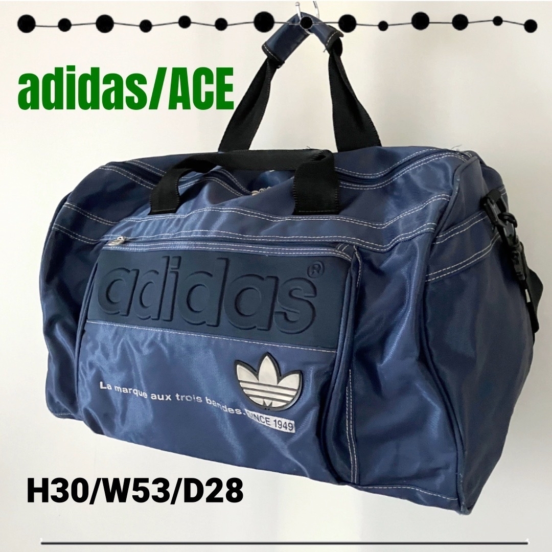 adidas - ACE製adidas☆2WAY☆レトロなクラブバッグ adidas - ACE製adidas☆2WAY☆レトロなクラブバッグ